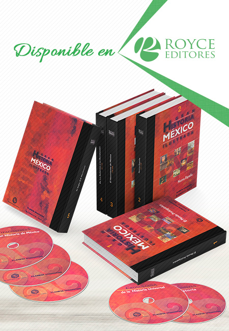 Compra en línea Gran Historia de México Ilustrada 5 Vols con 5 CD-ROMs