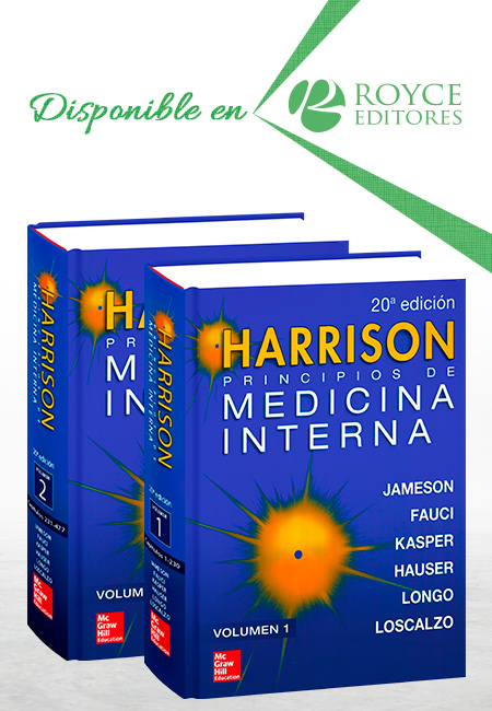 Compra en línea Harrison. Principios de Medicina Interna 20a Edición 2 Vols