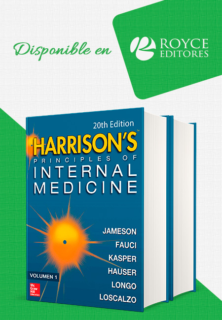 Compra en línea Harrison’s Principles of Internal Medicine 20th Edition 2 Vols