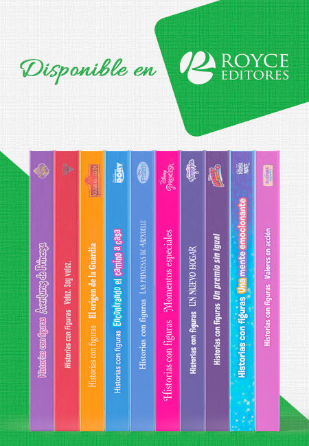 Compra en línea Colección Disney Junior Historias Con Figuras 10 Vols