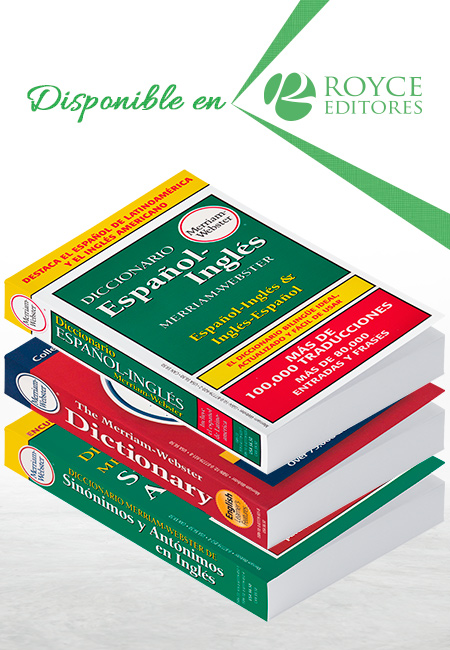 Compra en línea Juego de Diccionarios Merriam-Webster 3 Vols