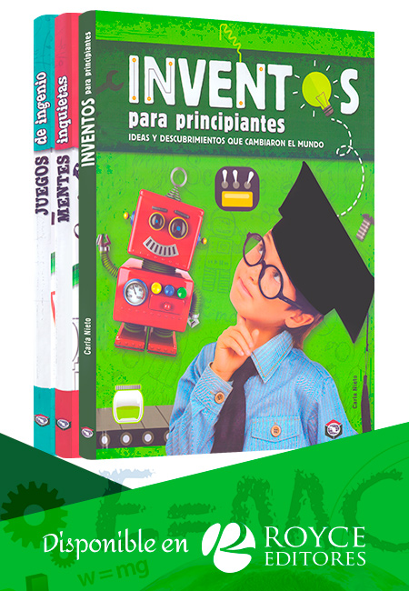 Compra en línea Juegos, Mentes e Inventos 3 Vols