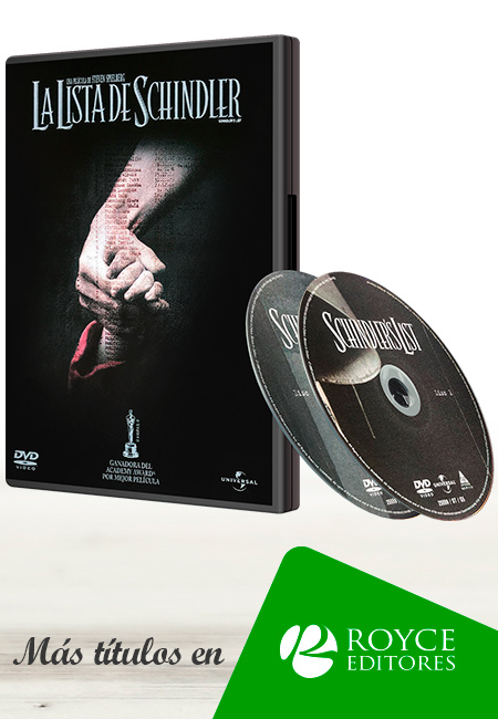 Compra en línea La Lista de Schindler en 2 DVDs