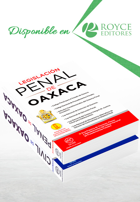 Compra en línea Legislación Civil y Penal del Estado de Oaxaca 2020