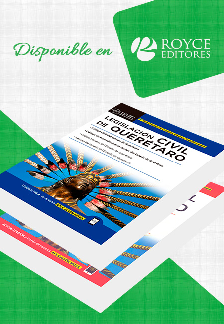 Compra en línea Legislación Civil y Penal del Estado de Querétaro 2019