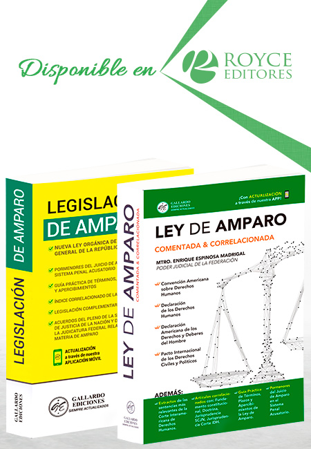 Compra en línea Legislación y Ley de Amparo Comentada y Correlacionada 2020