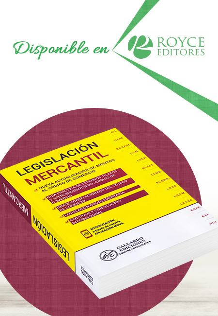 Compra en línea Legislación Mercantil, Edición 2019