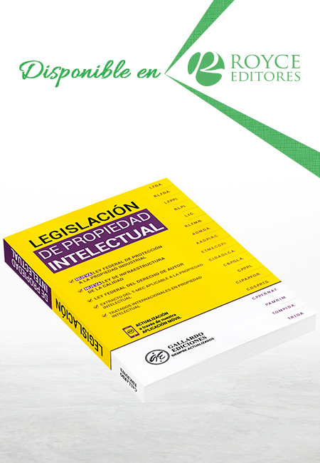 Compra en línea Legislación de Propiedad Intelectual, Edición 2021
