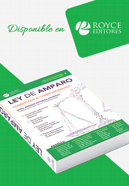 Compra en línea Ley de Amparo Comentada y Correlacionada 2019