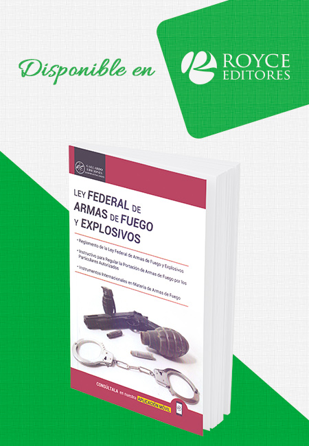 Compra en línea Ley Federal de Armas de Fuego y Explosivos 2019