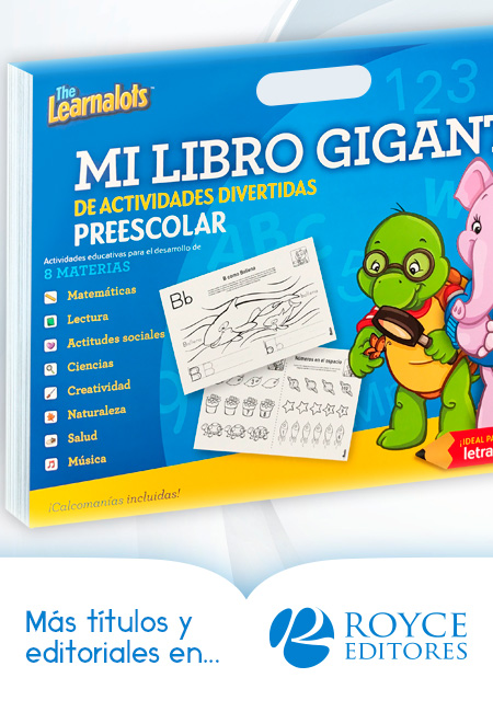 ▷ Gigante Libro Actividades 3-5 años ©