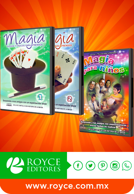 Compra en línea Colección MAGIA Juegos y Trucos para Aprender 3 DVDs