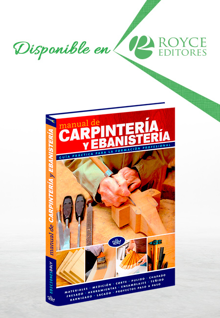 Compra en línea Manual de Carpintería y Ebanistería