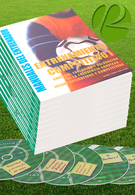 Compra en línea Manuales del Entrenador de Fútbol 10 Vols con 10 DVDs