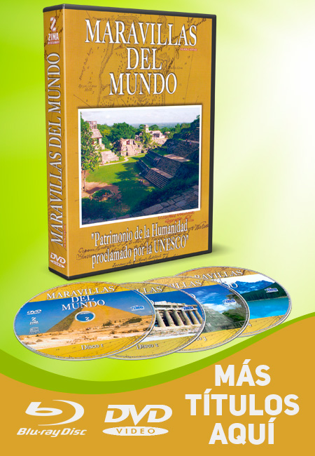 Compra en línea Maravillas del Mundo 4 DVDs