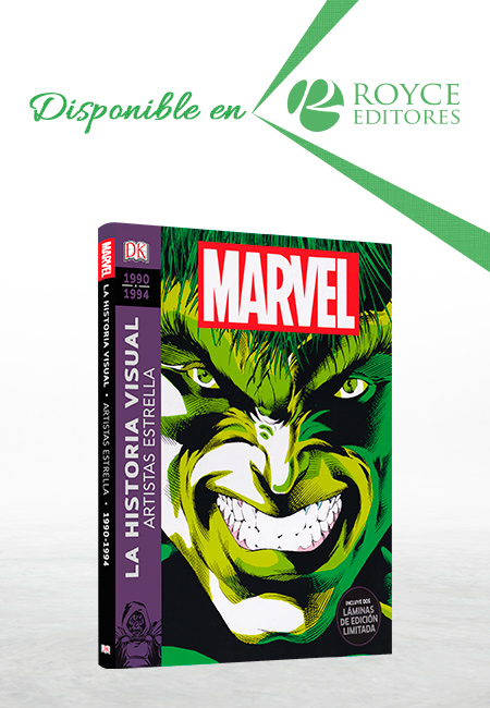 Compra en línea Marvel La Historia Visual Artistas Estrella 1990-1994