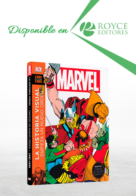 Compra en línea Marvel La Historia Visual Empieza un Nuevo Orden 1985-1989
