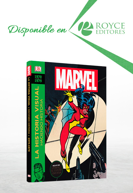 Compra en línea Marvel La Historia Visual Haciendo Historia 1970-1979