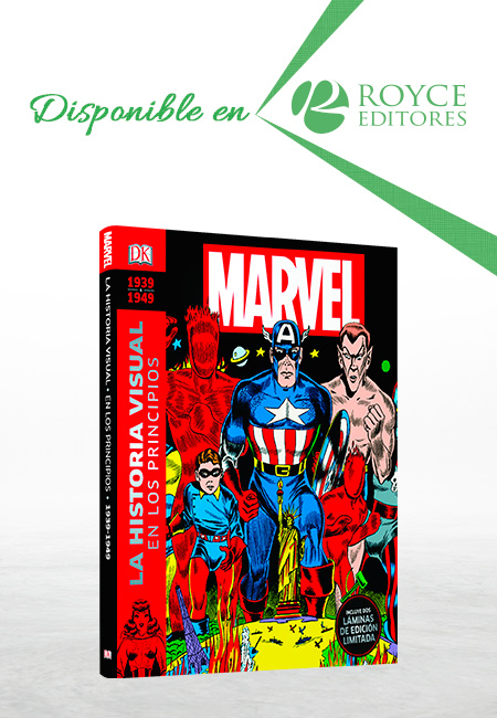 Compra en línea Marvel La Historia Visual En Los Principios 1939-1949