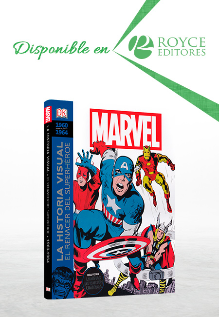 Compra en línea Marvel La Historia Visual El Renacer del Superhéroe 1960-1964