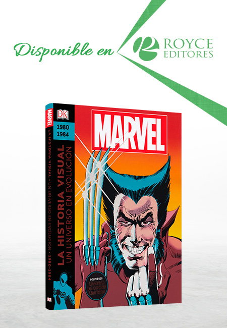 Compra en línea Marvel La Historia Visual Un Universo en Evolución 1980-1984