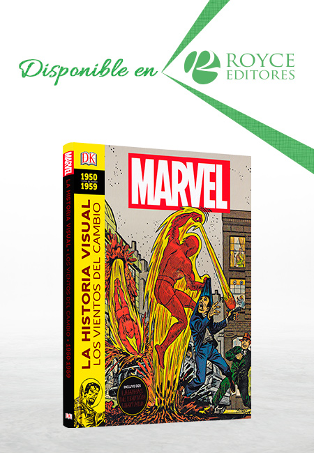 Compra en línea Marvel La Historia Visual Los Vientos del Cambio 1950-1959