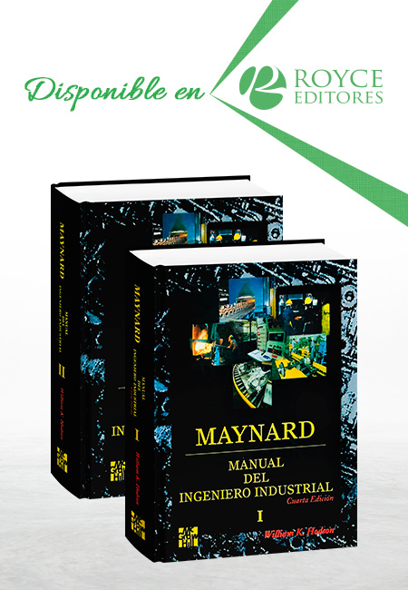 Compra en línea Maynard Manual del Ingeniero Industrial 2 Vols