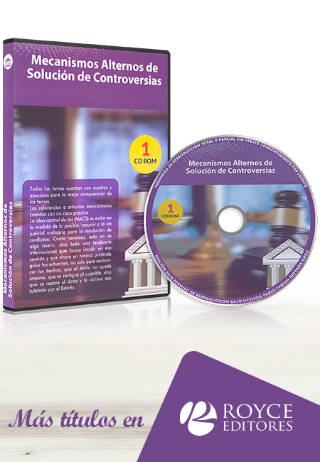 Compra en línea Mecanismos Alternos de Solución de Controversias en CD-ROM