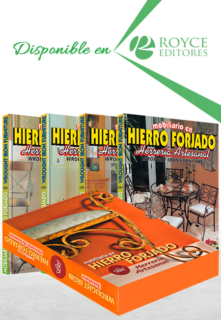 Compra en línea Mobiliario en Hierro Forjado Herrería Artesanal 4 Vols