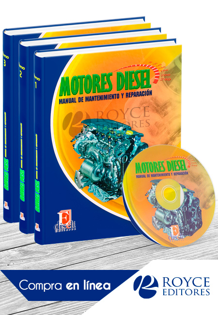 Compra en línea Motores Diesel Manual de Mantenimiento y Reparación con DVD