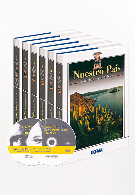 Compra en línea Nuestro País Enciclopedia de México 6 Vols con 2 CD-ROMs