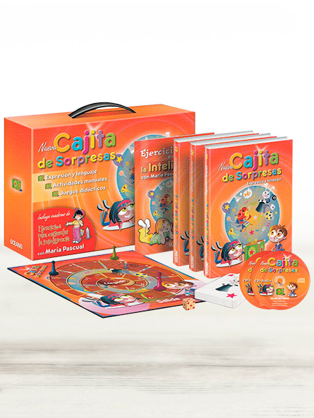 Compra en línea Nueva Cajita de Sorpresas 3 Vols con CD-ROM y CD Audio