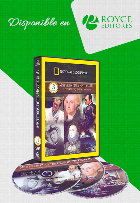 Compra en línea Misterios de la Historia III en 3 DVDs