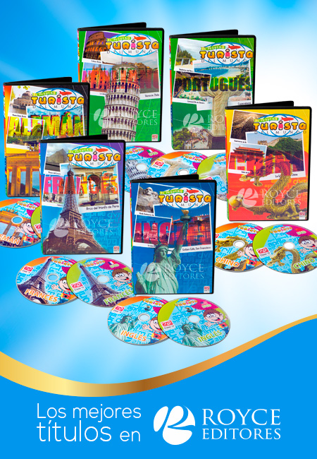Compra en línea El Pequeño Turista del Mundo 6 DVDs con 6 CD-Plus