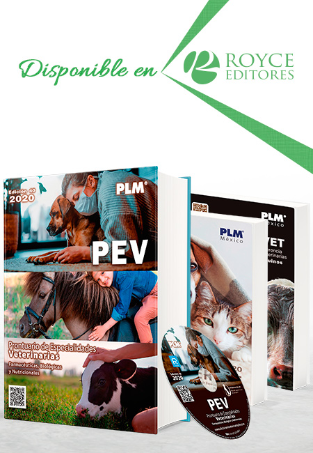 Compra en línea PEV 2020 Prontuario de Especialidades Veterinarias con CD-ROM