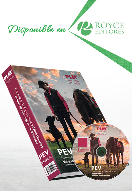 Compra en línea PEV 2022 Prontuario de Especialidades Veterinarias con CD-ROM