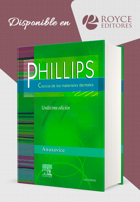 Compra en línea Phillips Ciencia de los Materiales Dentales 11a Edición