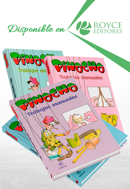Compra en línea Pinocho Trabajos Manuales 4 Vols