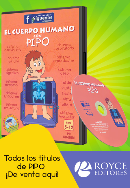 Compra en línea El Cuerpo Humano con Pipo en CD-ROM