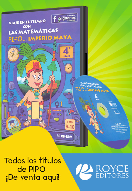 Compra en línea Pipo en el Imperio Maya en CD-ROM