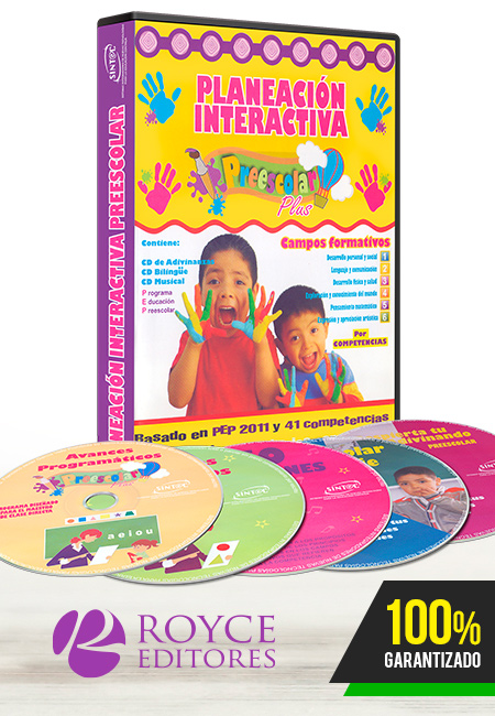 Compra en línea Planeación Interactiva Preescolar Plus 5 CD-ROMs
