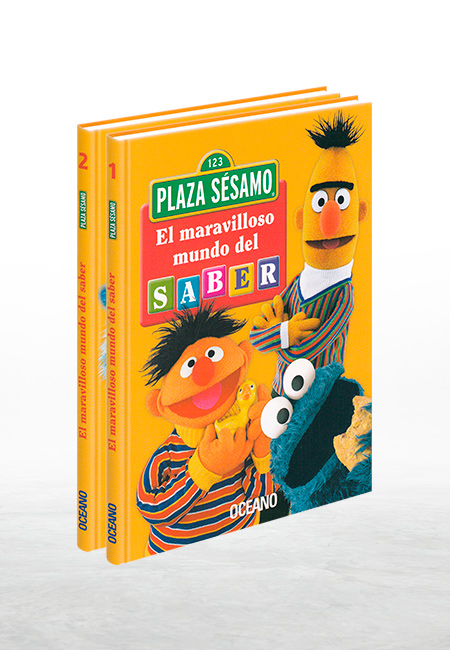 Compra en línea Plaza Sésamo El Maravilloso Mundo del Saber 2 Vols