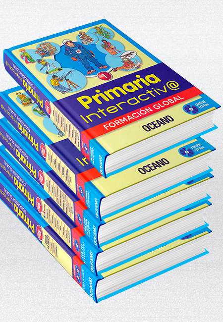 Compra en línea Primaria Interactiva Formación Global 5 Vols con 5 CD-ROMs