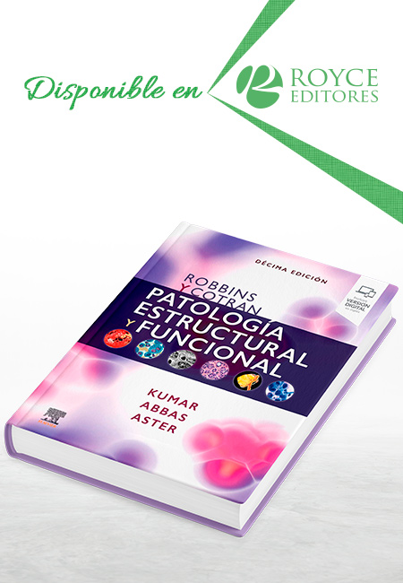 Compra en línea Robbins y Cotran Patología Estructural y Funcional 10a Edición