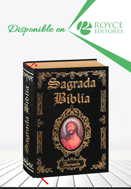Compra en línea Sagrada Biblia Dorada Latinoamericana (Negra)