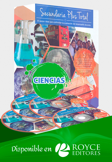 Compra en línea Secundaria Plus Total Ciencias 4 CD-ROMs