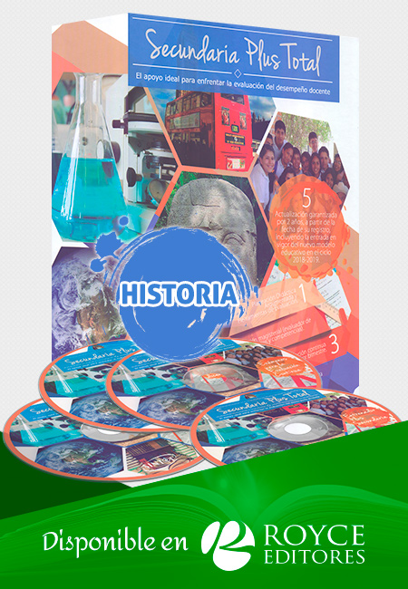 Compra en línea Secundaria Plus Total Historia 4 CD-ROMs