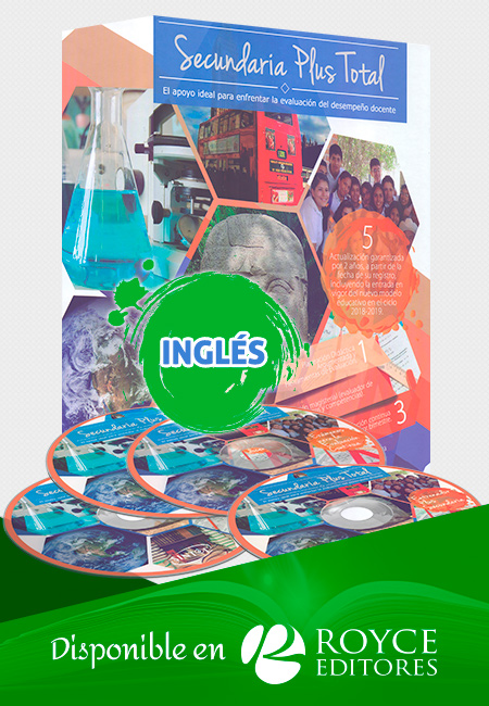 Compra en línea Secundaria Plus Total Inglés 4 CD-ROMs