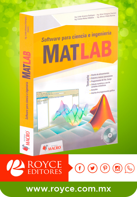 Compra en línea Software para Ciencia e Ingeniería MATLAB