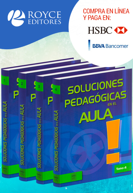 Compra en línea Soluciones Pedagógicas en el Aula 4 Vols con CD-ROM